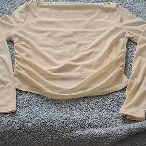 Cider Pale Yellow Layered Top